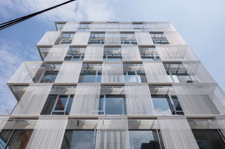 Metal Curtain Building