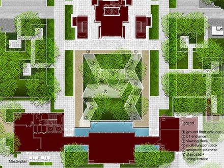 Yanlord Arcadia Sunken Garden —— Lacy Steps