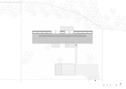 Modular House With A Sloping Facade