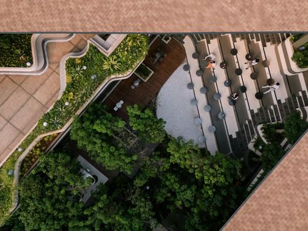 Mitte Oblique Garden