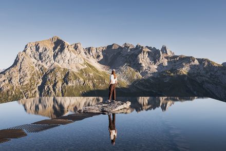 Lech Mountain Mirror