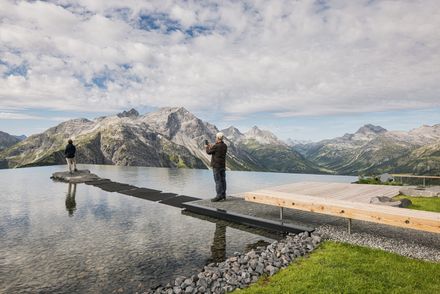 Lech Mountain Mirror
