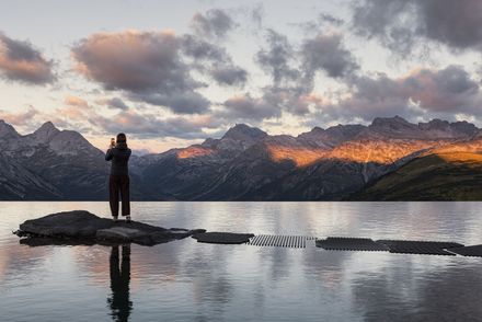 Lech Mountain Mirror