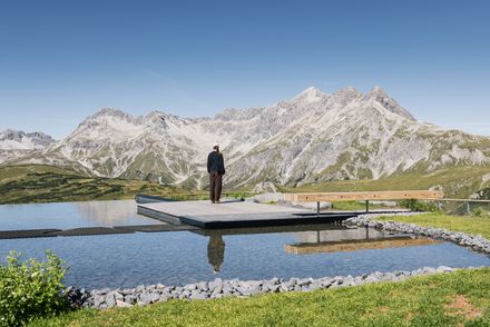 Lech Mountain Mirror