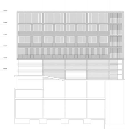 Mixed-use Office, Warehouse And Parking Building