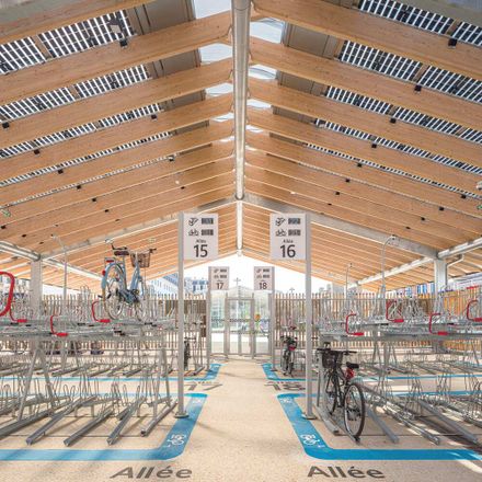 Tianlai Art Museumsolar Bicycle Hall, Paris-nord Station