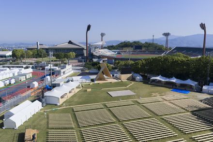 Onodatesho Pavilion At The 76th Japan's National Tree Planting Festival
