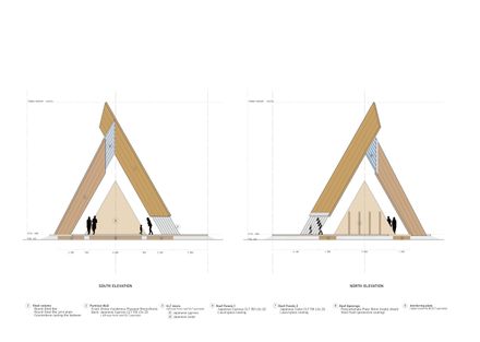 Onodatesho Pavilion At The 76th Japan's National Tree Planting Festival
