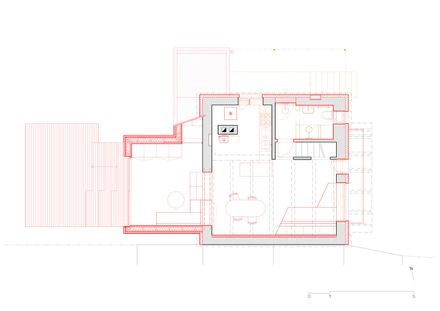 House With A Red Addition