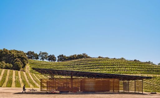 Saxum Vineyard Equipment Barn