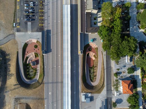Nova Gorica Railway Station And Vrtača Underpass