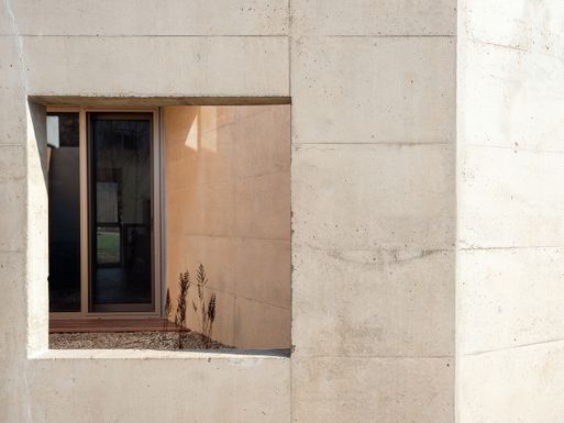 Two Gabled Volumes, One Landscape
