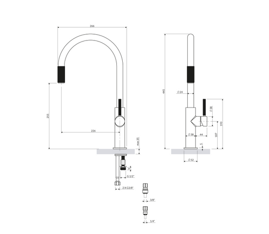 Omnires Switch Sink Mixer