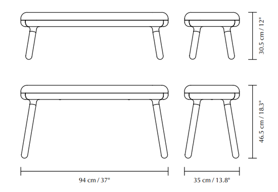 Umage Paff Bench