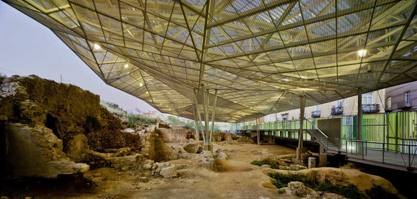 Deck Over A Roman Site