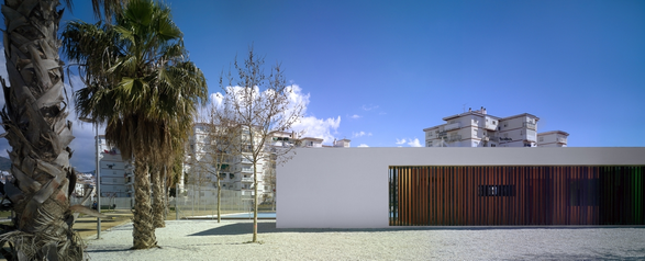 Rooms and Sports Facilities In A Park