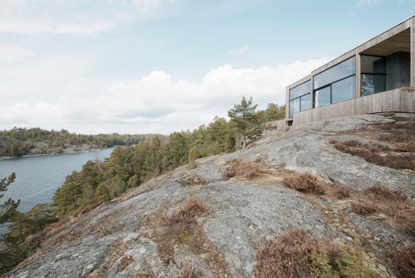 House on A Cliff
