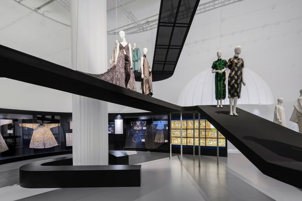 Spatial Design Of The Exhibition Fashioned From Nature