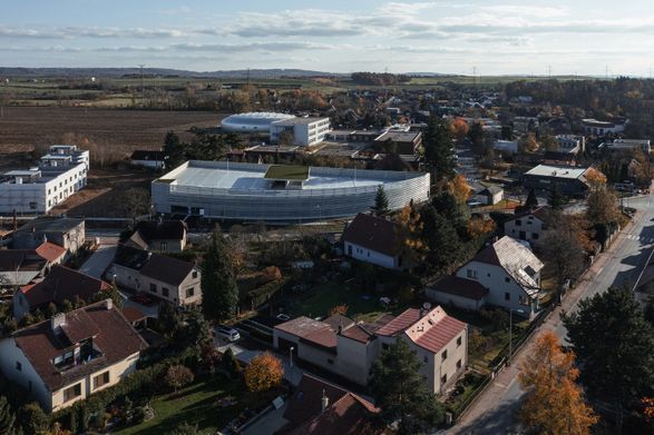 Parking House in Dolni Brezany