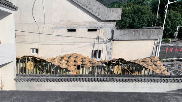 The Bamboo Hat Porch in Village