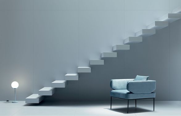 Tubadzin Cielo E Terra Blu Mat Porcelain Tile