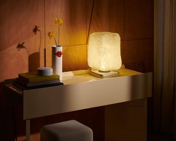 Cassina Wax, Stone, Light - Table Lamp