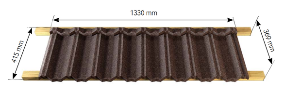 Metrotile Classic Roof Tiles