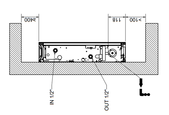Cordivari Run Heating & Cooling Fan Coil Unit