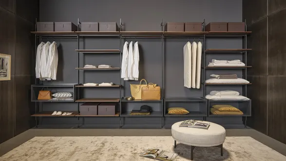 Bonaldo Roll walk-in closet