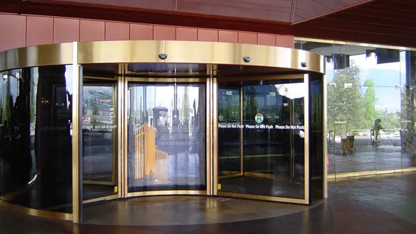 Boon Edam Tournex High Capacity Revolving Door