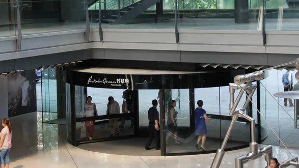 Boon Edam Tournex High Capacity Revolving Door