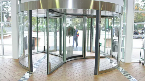 Boon Edam Tournex High Capacity Revolving Door