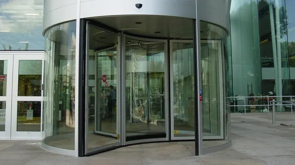 Boon Edam Tournex High Capacity Revolving Door