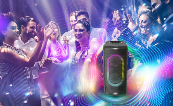 Panasonic SC-TMAX45 1000W Double Woofer Party Speaker