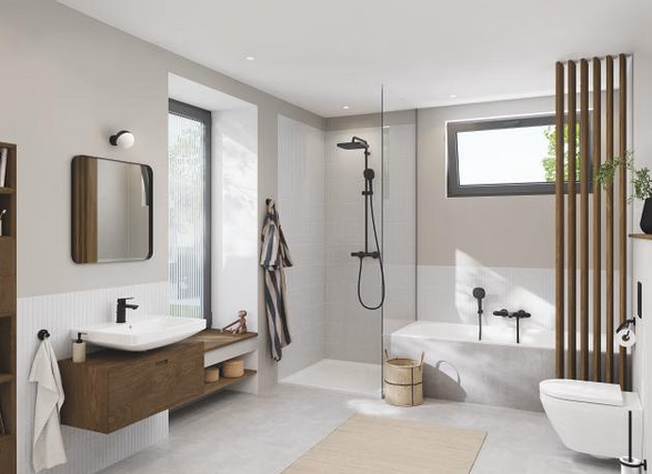 Grohe Tempesta System 250 Cube Shower