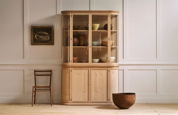 Pinch Mercier Vitrine Timber Cabinet