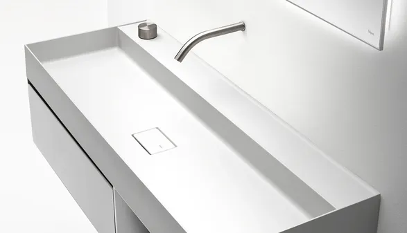Falper Quattro.zero Unit With 1 Drawer Bathroom Washbasin