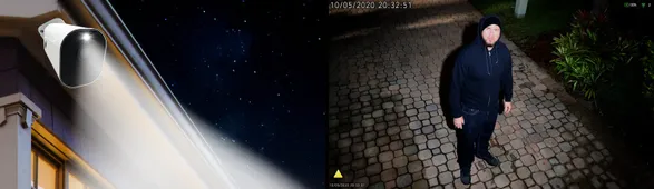Nightowlsp Add On Wire Free Battery 1080p Spotlight Camera