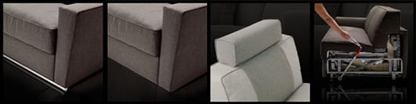Milano Bedding Shorter Sofa Bed