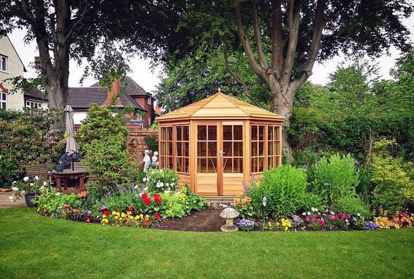 Alton Green Houses Broadwell 10x10 Summerhouse 2021 (10'9\