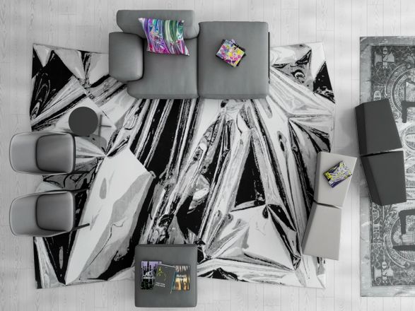 Henzel Studio Anselm Reyle, Untitled, 2019