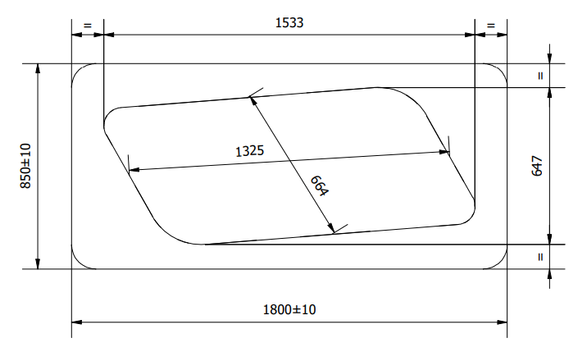Bontempi Focus Mirror