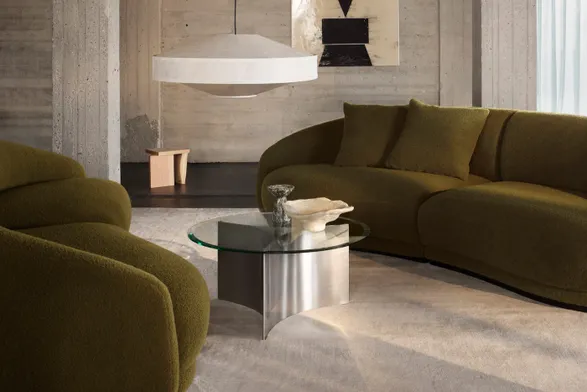 Wendelbo Montholon Curved Sofa