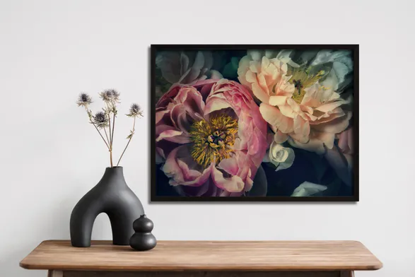 Helen Bankers The Masters – Peonies Paniting