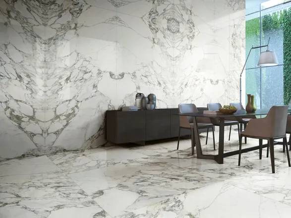 Sapienstone Arabescato Wall & floor Tiles With Marble