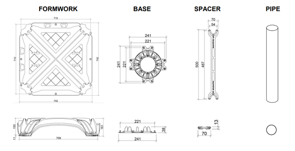 Geoplast Elevetor Max Formwork