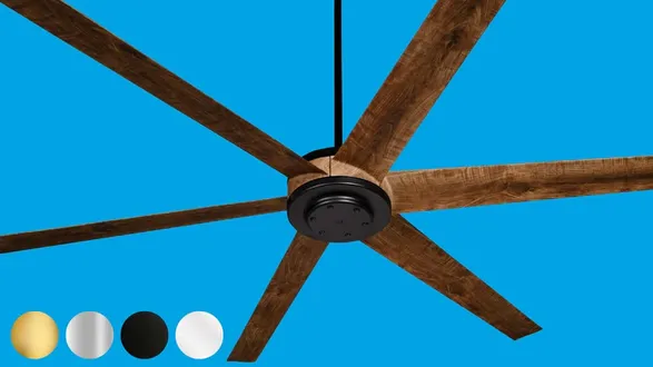 Macroairfans 62 Inch Lincoln Street Ceiling Fan