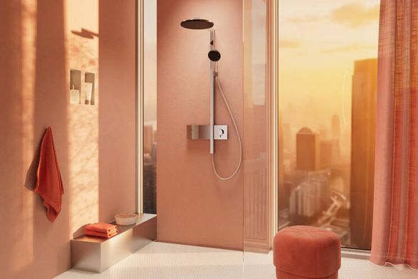Hansgrohe Raindance Alive S Showerpipe 300 2jet With Showerselect Comfort Thermostat