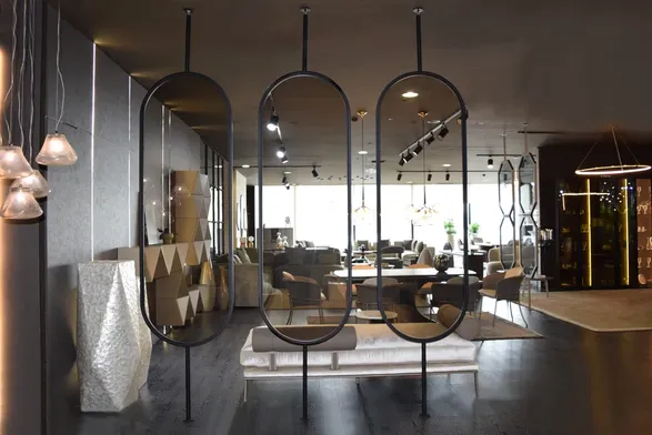 Able Jeanette Glass Partition