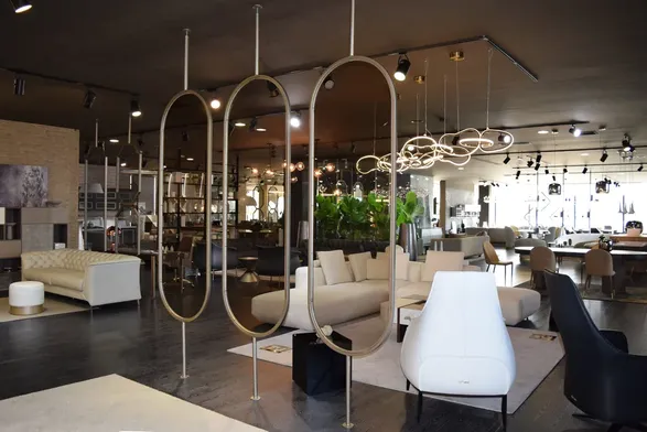 Able Jeanette Glass Partition